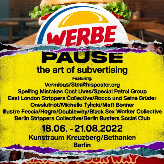 werbe pause exhibition